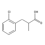 3-(2-chlorophenyl)-2-methylpropanoic acid