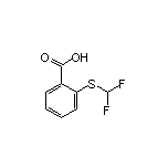 2-[(difluoromethyl)thio]benzoic acid