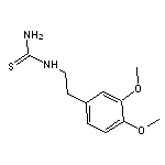 N-[2-(3,4-dimethoxyphenyl)ethyl]thiourea