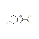 5-Methyl-4,5,6,7-tetrahydrobenzo[b]thiophene-2-carboxylic Acid