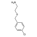 2-[(4-chlorophenyl)methoxy]ethan-1-amine