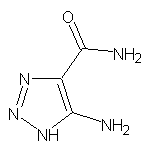 4-amino-1H-1,2,3-triazole-5-carboxamide