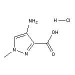 4-amino-1-methyl-1H-pyrazole-3-carboxylic acid hydrochloride