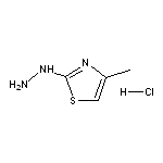 2-hydrazino-4-methyl-1,3-thiazole hydrochloride