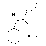 ethyl 2-[1-(aminomethyl)cyclohexyl]acetate hydrochloride