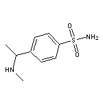 4-[1-(methylamino)ethyl]benzenesulfonamide