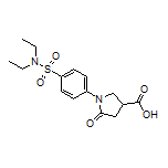 1-[4-(N,N-Diethylsulfamoyl)phenyl]-5-oxopyrrolidine-3-carboxylic Acid