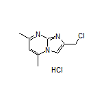 2-(chloromethyl)-5,7-dimethylimidazo[1,2-a]pyrimidine hydrochloride