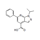 1-isopropyl-6-phenyl-1H-pyrazolo[3,4-b]pyridine-4-carboxylic acid