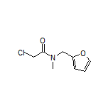 2-Chloro-N-(furan-2-ylmethyl)-N-methylacetamide