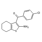 (2-Amino-4,5,6,7-tetrahydro-3-benzothienyl)(4-chlorophenyl)methanone