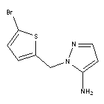 1-[(5-bromothien-2-yl)methyl]-1H-pyrazol-5-amine