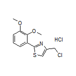 4-(Chloromethyl)-2-(2,3-dimethoxyphenyl)thiazole Hydrochloride