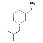 [1-(2-methylpropyl)piperidin-3-yl]methanamine