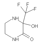 3-hydroxy-3-(trifluoromethyl)piperazin-2-one