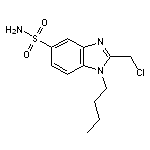 1-butyl-2-(chloromethyl)-1H-benzimidazole-5-sulfonamide