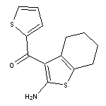 (2-amino-4,5,6,7-tetrahydro-1-benzothien-3-yl)(thien-2-yl)methanone