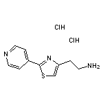 2-[2-(pyridin-4-yl)-1,3-thiazol-4-yl]ethan-1-amine dihydrochloride