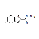 5-Methyl-4,5,6,7-tetrahydrobenzothiophene-2-carbohydrazide