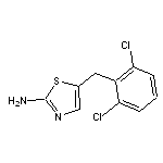 5-(2,6-dichlorobenzyl)-1,3-thiazol-2-amine