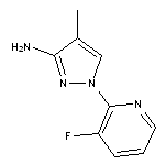 1-(3-fluoropyridin-2-yl)-4-methyl-1H-pyrazol-3-amine