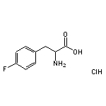 2-amino-3-(4-fluorophenyl)propanoic acid hydrochloride