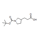 3-(1-Boc-3-pyrrolidinyl)propanoic Acid