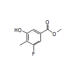 methyl 3-fluoro-5-hydroxy-4-methylbenzoate