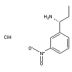 (1R)-1-(3-nitrophenyl)propan-1-amine hydrochloride