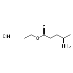 ethyl 4-aminopentanoate hydrochloride