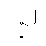 2-amino-4,4,4-trifluorobutan-1-ol hydrochloride