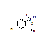 4-Bromo-2-cyanobenzenesulfonyl Chloride