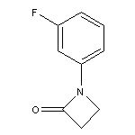 1-(3-fluorophenyl)azetidin-2-one