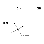 (1-amino-2-methylpropan-2-yl)(methyl)amine dihydrochloride