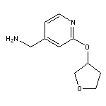 [2-(oxolan-3-yloxy)pyridin-4-yl]methanamine