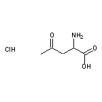 2-amino-4-oxopentanoic acid hydrochloride