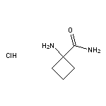 1-aminocyclobutane-1-carboxamide hydrochloride