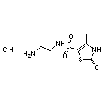 N-(2-aminoethyl)-4-methyl-2-oxo-2,3-dihydro-1,3-thiazole-5-sulfonamide hydrochloride