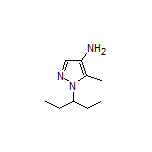 5-Methyl-1-(3-pentyl)-1H-pyrazol-4-amine