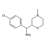 (4-chlorophenyl)(4-methylmorpholin-2-yl)methanamine