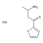 3-amino-1-(thiophen-2-yl)butan-1-one hydrochloride