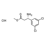 methyl (3S)-3-amino-3-(3,5-dichlorophenyl)propanoate hydrochloride