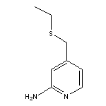 4-[(ethylsulfanyl)methyl]pyridin-2-amine