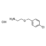 2-[(4-chlorophenyl)methoxy]ethan-1-amine hydrochloride