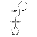 N-[(1-aminocyclohexyl)methyl]-1H-pyrrole-3-sulfonamide