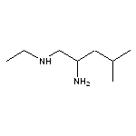 (2-amino-4-methylpentyl)(ethyl)amine