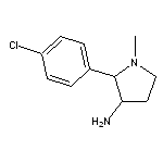 2-(4-chlorophenyl)-1-methylpyrrolidin-3-amine