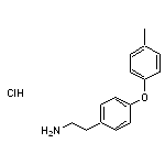 2-[4-(4-methylphenoxy)phenyl]ethan-1-amine hydrochloride