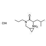 2-amino-N-(cyclopropylmethyl)-4-methyl-N-propylpentanamide hydrochloride