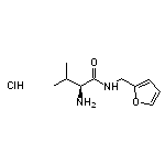 (2S)-2-amino-N-(furan-2-ylmethyl)-3-methylbutanamide hydrochloride